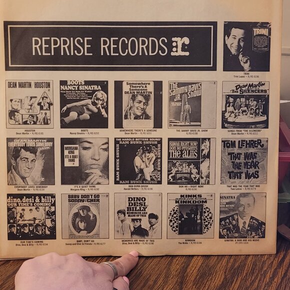 2/$9 Records: Dean Martin "Welcome To My World" 33 1/2 Vinyl LP - Picture 5 of 5